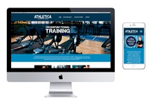 Athletica Fitness Mobile Responsive Website Design